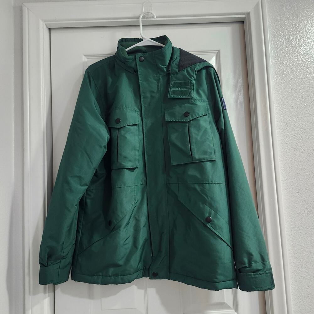 Abercrombie & Fitch Dark Green Military Jacket